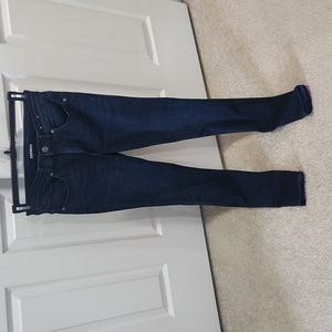 Never Worn Express stretch denim legging high rise